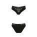 Трусики з широкою гумкою і мереживом Passion PS001 PANTIES XL, black - Фото №5