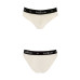 Трусики с широкой резинкой и кружевом Passion PS001 PANTIES M, ecru - Фото №4