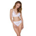 Трусики з широкою гумкою і мереживом Passion PS001 PANTIES S, white - Фото №2