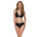 Эластичный топ с кружевом Passion PS001 TOP XL, black - Фото №3