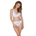 Эластичный топ с кружевом Passion PS001 TOP M, white - Фото №2