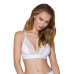Еластичний топ з мереживом Passion PS001 TOP XL, white - Фото №1