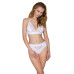 Еластичний топ з мереживом Passion PS001 TOP XL, white - Фото №2