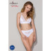 Еластичний топ з мереживом Passion PS001 TOP XL, white - Фото №3