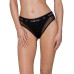 Трусики з прозорою вставкою Passion PS002 PANTIES L, black - Фото №1