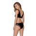 Трусики з прозорою вставкою Passion PS002 PANTIES L, black - Фото №4