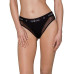 Трусики з прозорою вставкою Passion PS002 PANTIES XL, black - Фото №1
