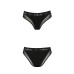 Трусики з прозорою вставкою Passion PS002 PANTIES XL, black - Фото №5