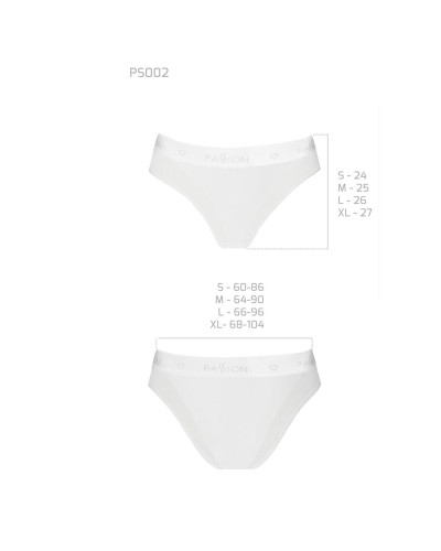Трусики с прозрачной вставкой Passion PS002 PANTIES M, white - Фото №5
