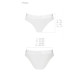 Трусики с прозрачной вставкой Passion PS002 PANTIES M, white - Фото №5
