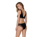 Топ с прозрачной вставкой Passion PS002 TOP M, black - Фото №4