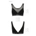 Топ с прозрачной вставкой Passion PS002 TOP M, black - Фото №6