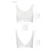 Топ с прозрачной вставкой Passion PS002 TOP M, white - Фото №5