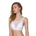 Топ з прозорою вставкою Passion PS002 TOP S, white - Фото №1