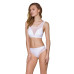 Топ з прозорою вставкою Passion PS002 TOP S, white - Фото №2