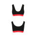 Спортивний топ на широких бретелях Passion PS003 TOP L, black - Фото №5
