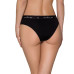 Трусики-слипы из хлопка с эластаном Passion PS004 PANTIES S, black - Фото №2