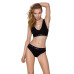 Трусики-слипы из хлопка с эластаном Passion PS004 PANTIES S, black - Фото №3