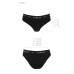 Трусики-слипы из хлопка с эластаном Passion PS004 PANTIES S, black - Фото №6