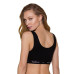 Спортивний топ з широкою гумкою Passion PS004 TOP L, black - Фото №2