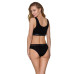 Спортивний топ з широкою гумкою Passion PS004 TOP L, black - Фото №4