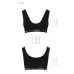 Спортивний топ з широкою гумкою Passion PS004 TOP L, black - Фото №6