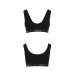 Спортивный топ с широкой резинкой Passion PS004 TOP S, black - Фото №5
