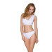 Трусики-бразилиана из хлопка Passion PS005 PANTIES S, white - Фото №3