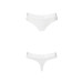 Трусики-бразилиана из хлопка Passion PS005 PANTIES S, white - Фото №5
