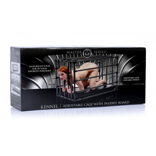 Міцна розбірна клітка для покарань Kennel Adjustable Bondage Cage