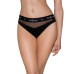Трусики з прозорою вставкою Passion PS006 PANTIES M, black - Фото №1