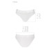 Трусики с прозрачной вставкой Passion PS006 PANTIES M, white - Фото №5