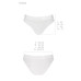 Трусики з прозорою вставкою Passion PS006 PANTIES S, white - Фото №5