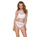 Трусики с прозрачной вставкой Passion PS006 PANTIES XL, white - Фото №2
