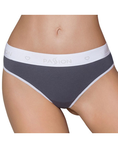 Спортивні трусики-стрінги Passion PS007 PANTIES dark grey, L - Фото №1