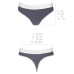 Спортивні трусики-стрінги Passion PS007 PANTIES dark grey, L - Фото №3