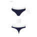 Спортивные трусики-стринги Passion PS007 PANTIES M, navy blue - Фото №6