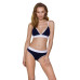 Спортивні трусики-стрінги Passion PS007 PANTIES S, navy blue - Фото №3