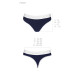 Спортивні трусики-стрінги Passion PS007 PANTIES XL, navy blue - Фото №6