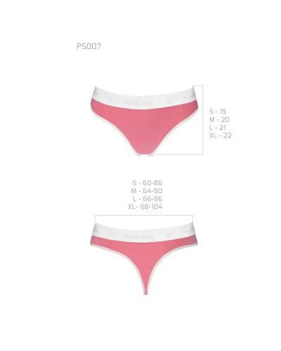Спортивні трусики-стрінги Passion PS007 PANTIES M, pink - Фото №5