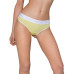 Спортивні трусики-стрінги Passion PS007 PANTIES M, yellow - Фото №1