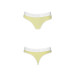 Спортивні трусики-стрінги Passion PS007 PANTIES M, yellow - Фото №4