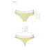 Спортивні трусики-стрінги Passion PS007 PANTIES M, yellow - Фото №5