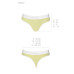 Спортивні трусики-стрінги Passion PS007 PANTIES S, yellow - Фото №5