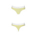 Спортивные трусики-стринги Passion PS007 PANTIES XL, yellow - Фото №4