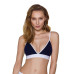 Спортивный топ с двойными бретелями Passion PS007 TOP XL, navy blue - Фото №1
