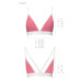 Спортивний топ з подвійними бретелями Passion PS007 TOP L, pink - Фото №5