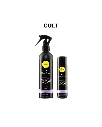 Спрей для догляду за одягом із гуми та латексу pjur Cult Ultra Shine 250 мл, надає блиску - Фото №4