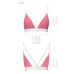 Спортивний топ з подвійними бретелями Passion PS007 TOP S, pink - Фото №5