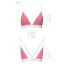 Спортивний топ з подвійними бретелями Passion PS007 TOP XL, pink - Фото №5